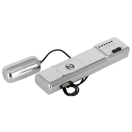 You2Toys Total Climax Bullet Wired Massager 6 Modes 5.5cm Silver