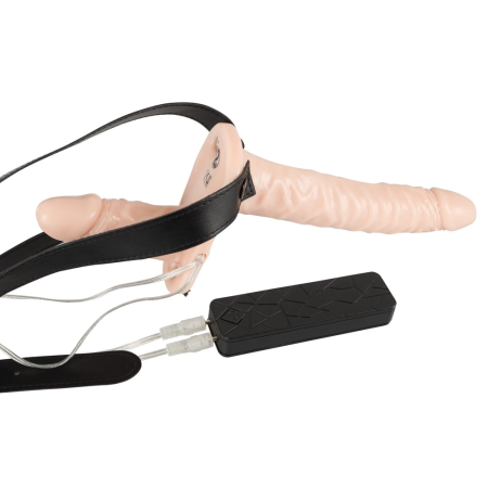 You2Toys Duo Strap-On Set with Dual Vibrating System, Adjustable Harness
