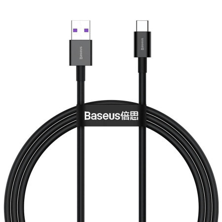 Baseus Superior USB Type-C kabelis 66W 2.0m juodas