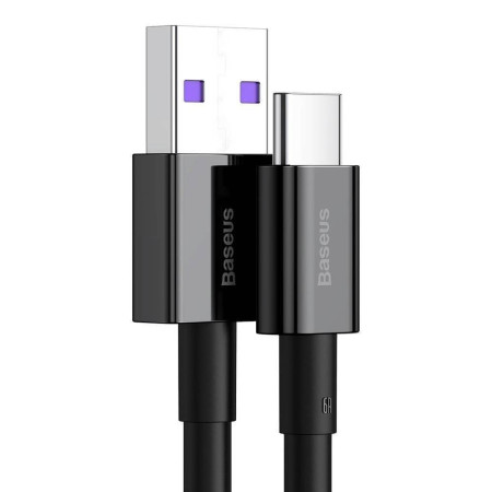 Baseus Superior USB Type-C kabelis 66W 2.0m juodas
