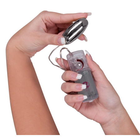 You2Toys Silver Star Vibro-Bullet Adjustable Intensity 6 cm ABS