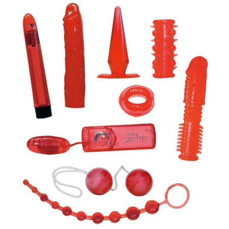 You2Toys Red Roses 9-Piece Set - Multi-Functional Intimate Kit