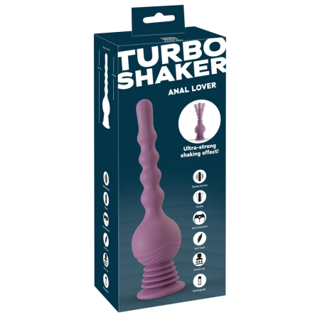 You2Toys Turbo Shaker Anal Lover Silicone Intimate Machine 27.7cm Black