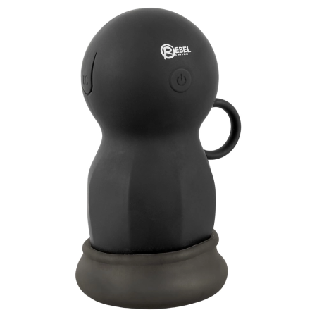 Rebel Intimate Shaking Device Model 24147 - 3-Speed, Rechargeable, Black