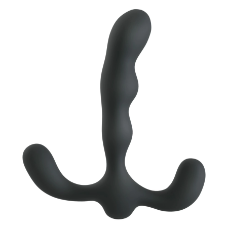 ANOS Prostate Plug 3-Motor Silicone Model, Waterproof, 13cm, Black