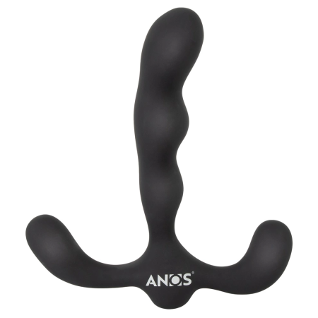 ANOS Prostate Plug 3-Motor Silicone Model, Waterproof, 13cm, Black