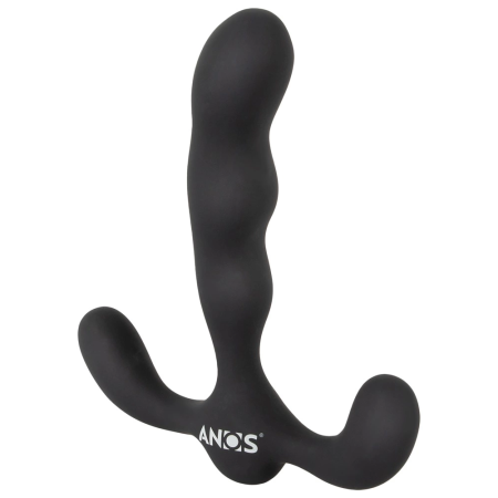 ANOS Prostate Plug 3-Motor Silicone Model, Waterproof, 13cm, Black