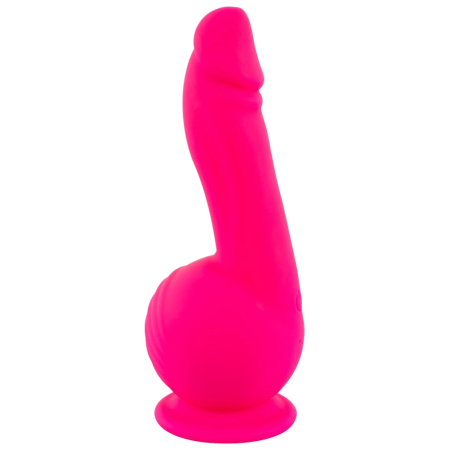 Sweet Smile Powerful Vibrator Silicone Dual Motor 19cm Black