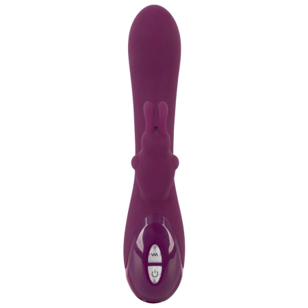 Sweet Smile Rabbit Vibe Silicone Model, 3 Motors, Waterproof, 21.4 cm