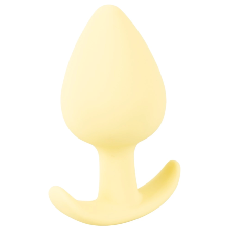 Cuties Yellow Mini Plug - Compact Silicone Model for Beginners