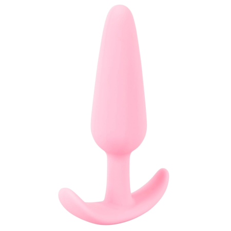 Cuties Mini Intimate Plug Rose Silicone Compact Flexible 8.4cm