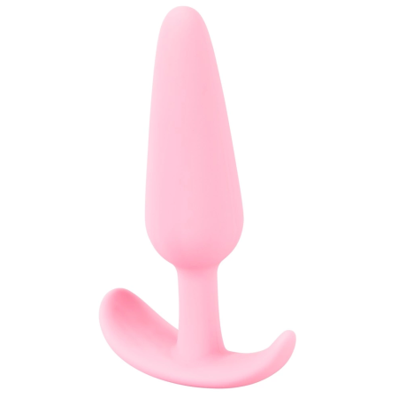 Cuties Mini Intimate Plug Rose Silicone Compact Flexible 8.4cm
