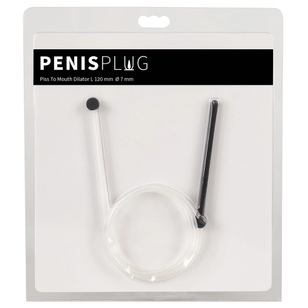 Penisplug Piss to Mouth Intimate Flow System, 88 cm, Silicone/PVC