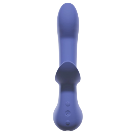 You2Toys AWAQ.U Vibrator 2 Purple Dual Motor Silicone Massager 21.6cm