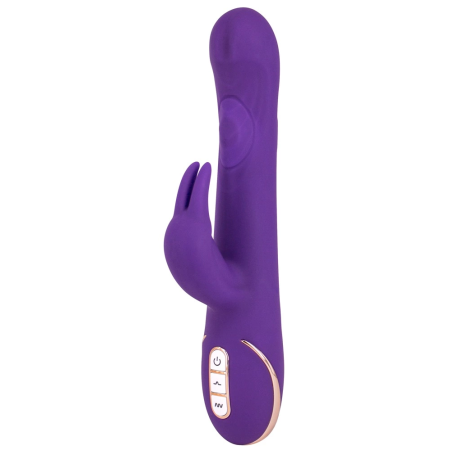 Vibe Couture Quiver Rabbit Model, Flexible, Soft Touch, 21.4 cm, Purple