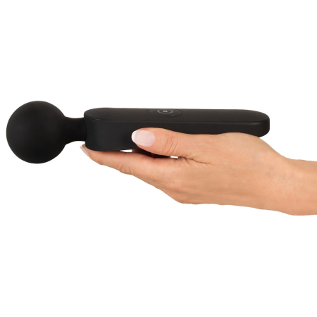 Couples Choice Wand Multi-Attachment Vibrating Massager, 21.5 cm, Black