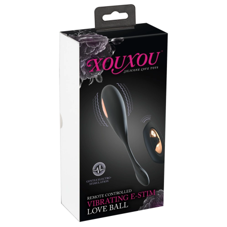 JOLT e-RC Love Ball Intimate Trainer with E-Stim & Vibration, 18.6cm, Pink