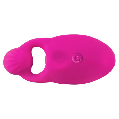 Sweet Smile RC Flexible Dual-Motor Silicone Vibrator, Pink, 11cm