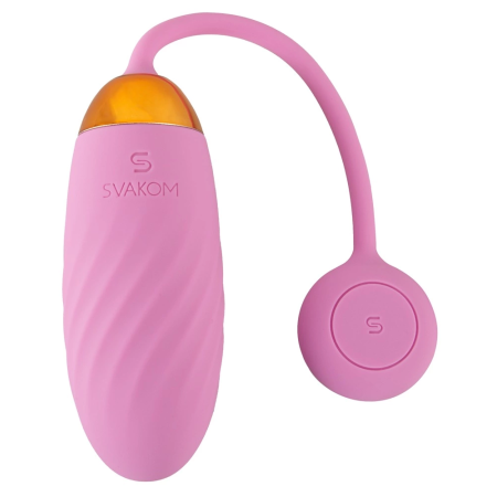 SVAKOM Ella Neo Pink - Interactive Vibro-Ball with App Control, 21 cm