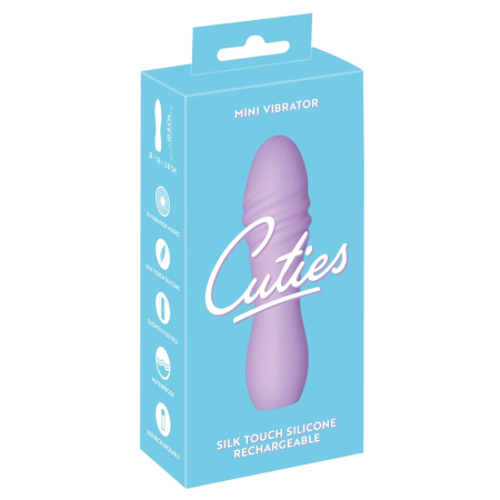 Cuties Mini Vibrator 3rd Gen Compact Waterproof Silicone 10 Modes Pink