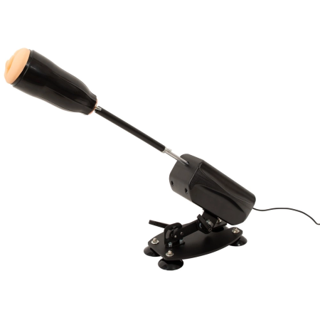 You2Toys RC PowerDrive Intimate Machine with Attachments, Adjustable, Black