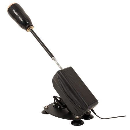 You2Toys RC PowerDrive Intimate Machine with Attachments, Adjustable, Black