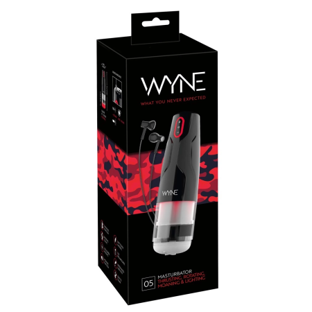 WYNE Rotating Intimate Machine 05 with LED Light & Sound, 28.8 cm