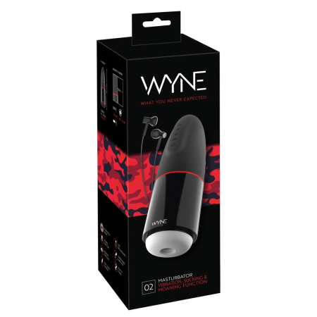 WYNE Intimate Device 02 Dual Motor, 10 Vibration & 3 Suction Modes, 26.2 cm