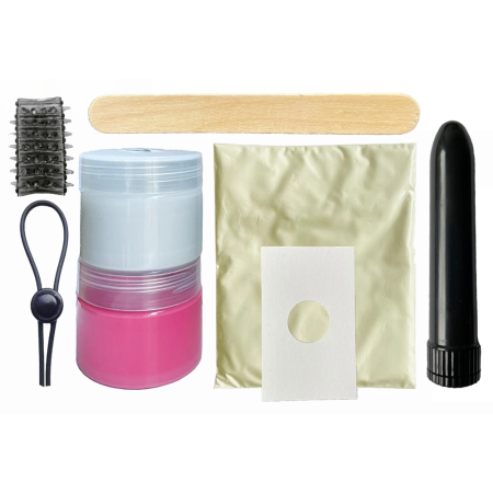 Cloneboy Vibrator Hot Pink - DIY Silicone Intimate Device Kit 20cm