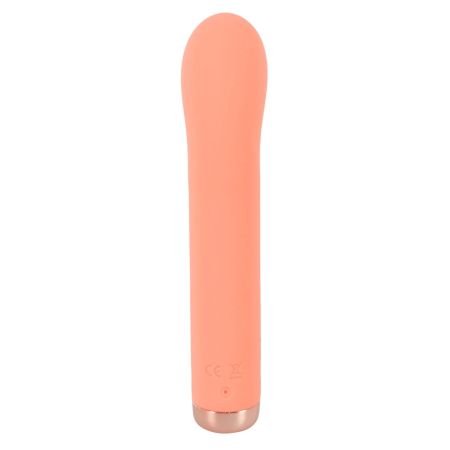 Peachy Mini G-Spot Model, Pastel Silicone, 10-Mode, Rechargeable, 16.5cm