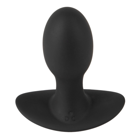 ANOS Mini Plug Vibrating Silicone Black 20 Modes Compact Size