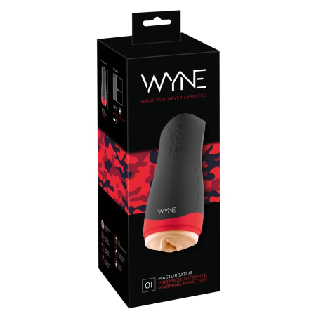 WYNE 01 Intimate Machine with Heating, Vibration & Suction, 26.5 cm