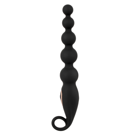 ANOS Vibrating Anal Beads Flexible 7-Mode Silicone 22.1cm Black