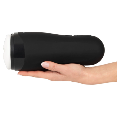 Rebel Intimate Machine 3-in-1 Heating Vibrating Suction Black 26cm