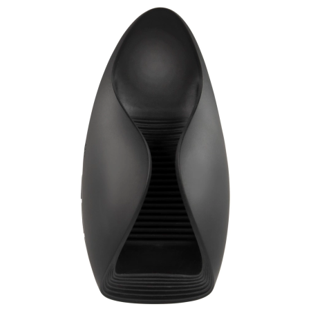 Rebel Vibrating Glans Device Flexible Silicone 10 Modes Black 13cm