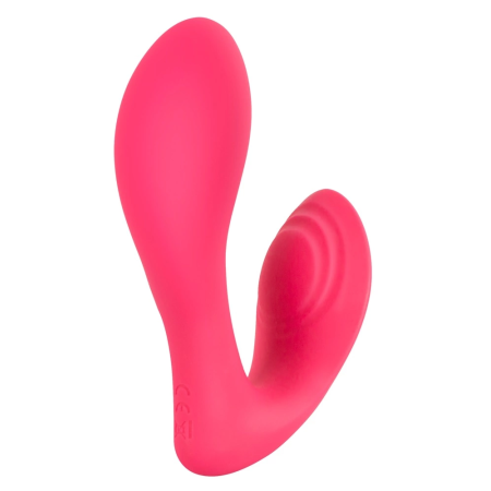 Sweet Smile G-Spot Panty Vibrator Dual Motor Silicone Pink 12.8cm