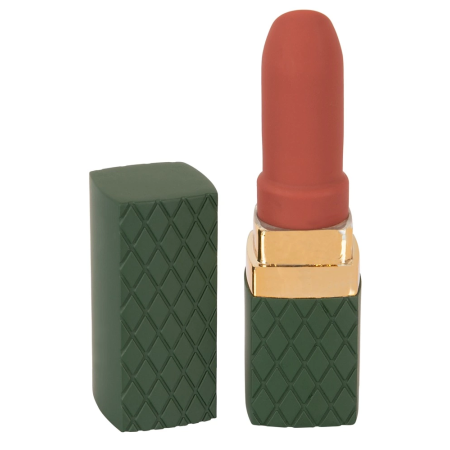 Emerald Love Luxurious Lipstick Intimate Mini Vibrating Device, Pink, 8.5 cm