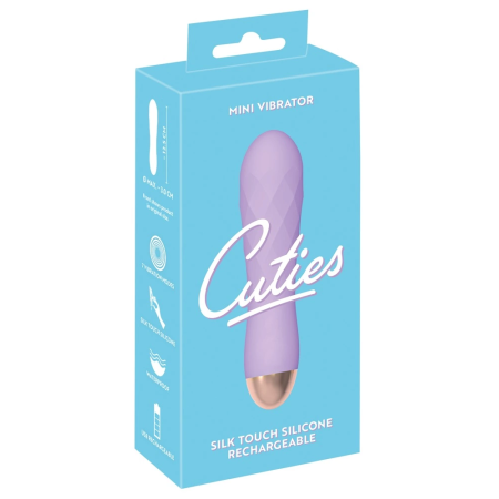 Cuties Mini Vibrator Purple 2nd Gen - Compact, 7 Modes, Waterproof