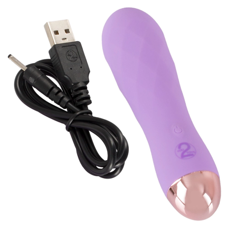 Cuties Mini Vibrator Purple 2nd Gen - Compact, 7 Modes, Waterproof