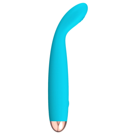 Cuties Mini Vibrator Blue 2.G - Compact Flexible Waterproof Model