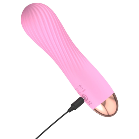 Cuties Mini Vibrator Rose 2.G - Compact Waterproof Model, 7 Modes, Pink