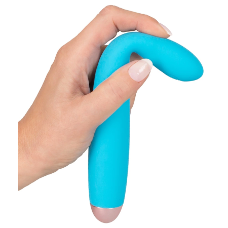 Cuties Mini Vibrator Blue 2.G - Compact Flexible Waterproof Model