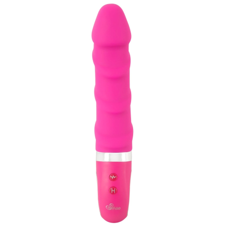 Sweet Smile Warming Soft Vibra Intimate Silicone Massager 22.8 cm