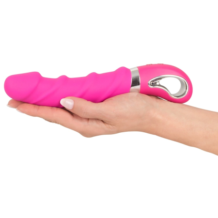 Sweet Smile Warming Soft Vibra Intimate Silicone Massager 22.8 cm