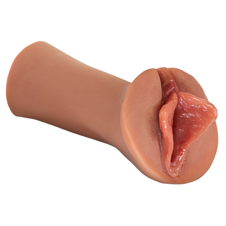 PDX Extreme Wet Series Intimate Lips Sleeve, 14 cm, Fanta Flesh