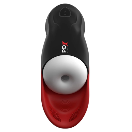 PDX Elite Fap-O-Matic Pro Intimate Machine with Suction & Vibration, Black