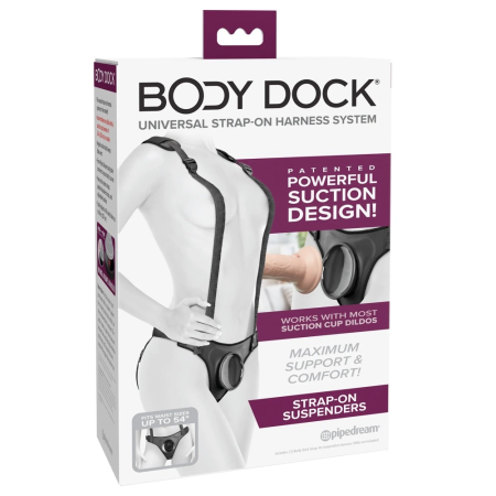Pipedream Body Dock Strap-On Suspenders Adjustable Harness System