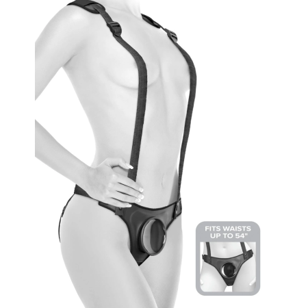 Pipedream Body Dock Strap-On Suspenders Adjustable Harness System