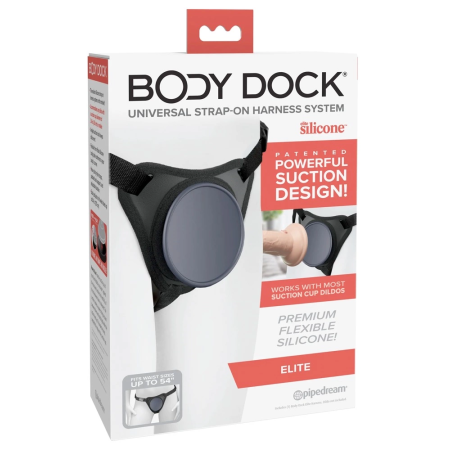 Pipedream Body Dock Elite Adjustable Harness System, Silicone Plate
