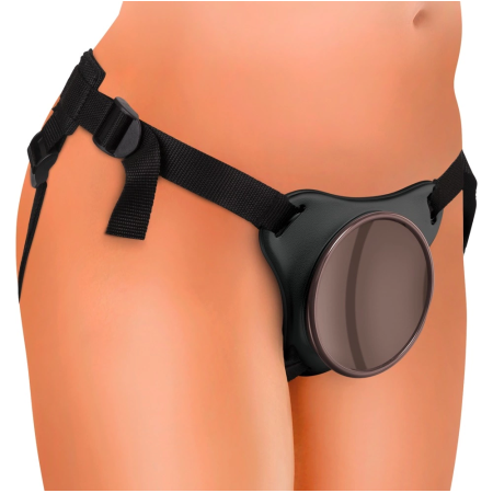 King Cock Elite Deluxe Silicone Body Dock Kit with Adjustable Harness